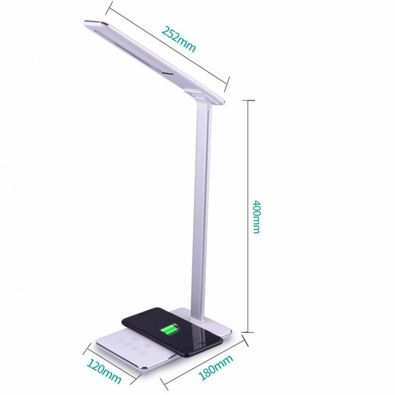 Huawei Apple Wireless Charging LED Desk Lamp – Eye Protection & Versatile Design