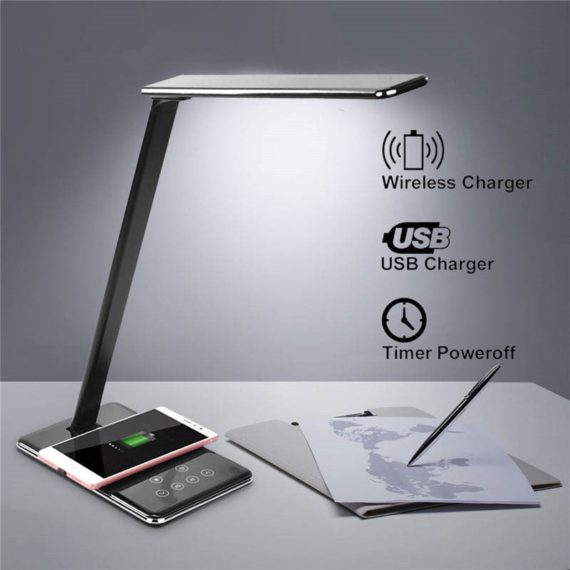 Huawei Apple Wireless Charging LED Desk Lamp – Eye Protection & Versatile Design