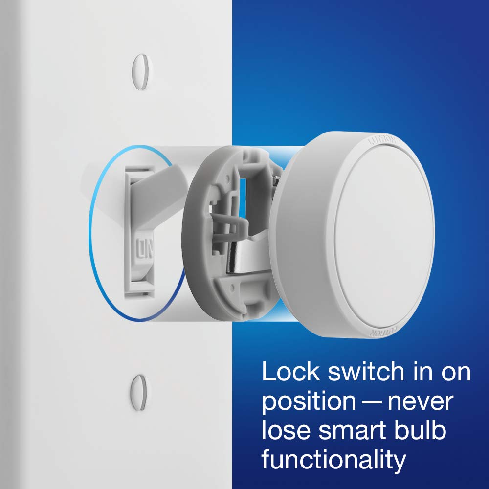 Lutron Aurora Smart Bulb Dimmer Switch | For Philips Hue Smart Bulbs