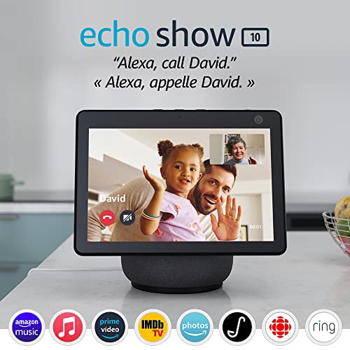 Amazon Echo Show 10 (3rd Gen) | HD Smart Display with Motion and Alexa