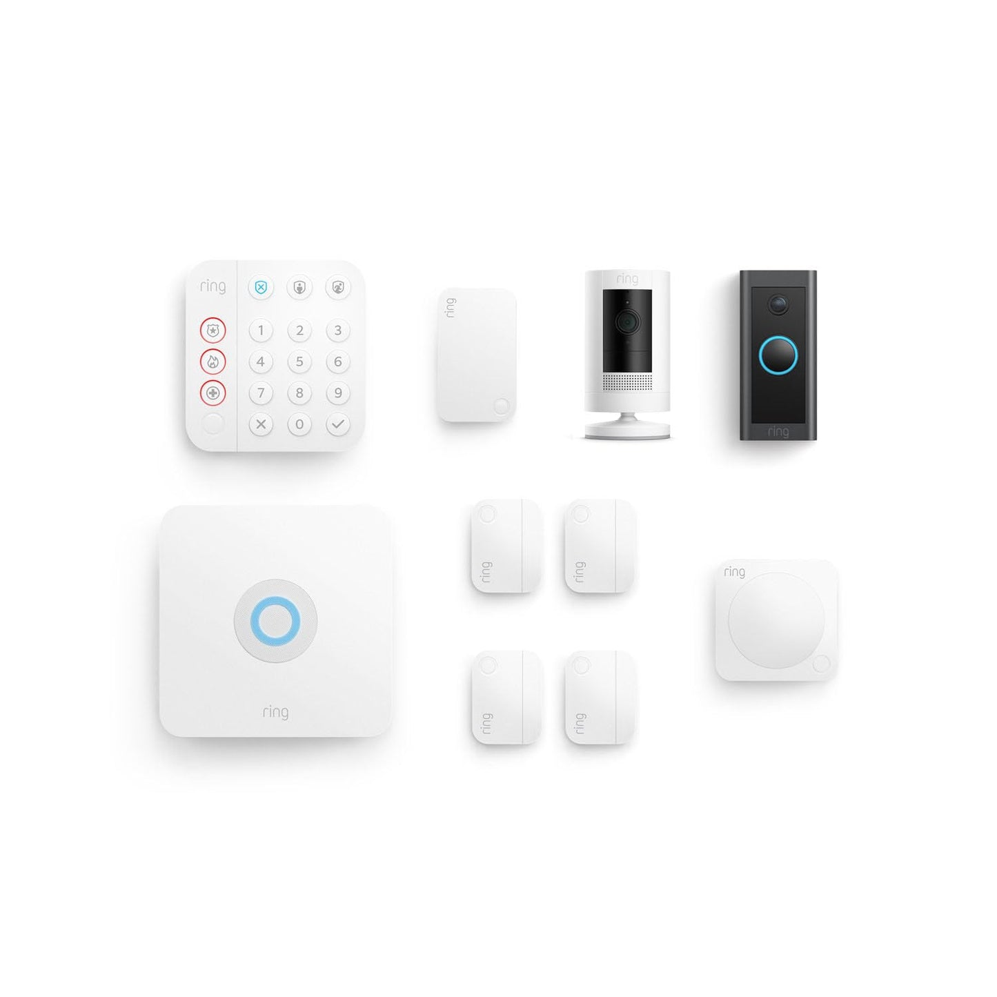 Ring Alarm 5-Piece Kit – Secure Your Home with Professional Monitoring