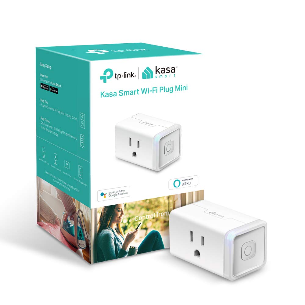 Kasa Smart Plug Mini by TP-Link – 4-Pack Smart Wi-Fi Outlet