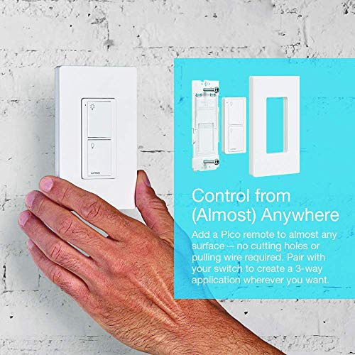 Lutron Caséta Wireless Smart Lighting Switch for All Bulb Types or Fans