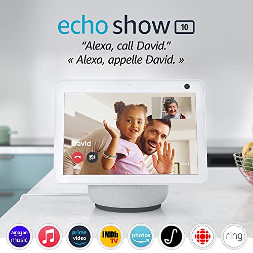 Amazon Echo Show 10 (3rd Gen) | HD Smart Display with Motion and Alexa