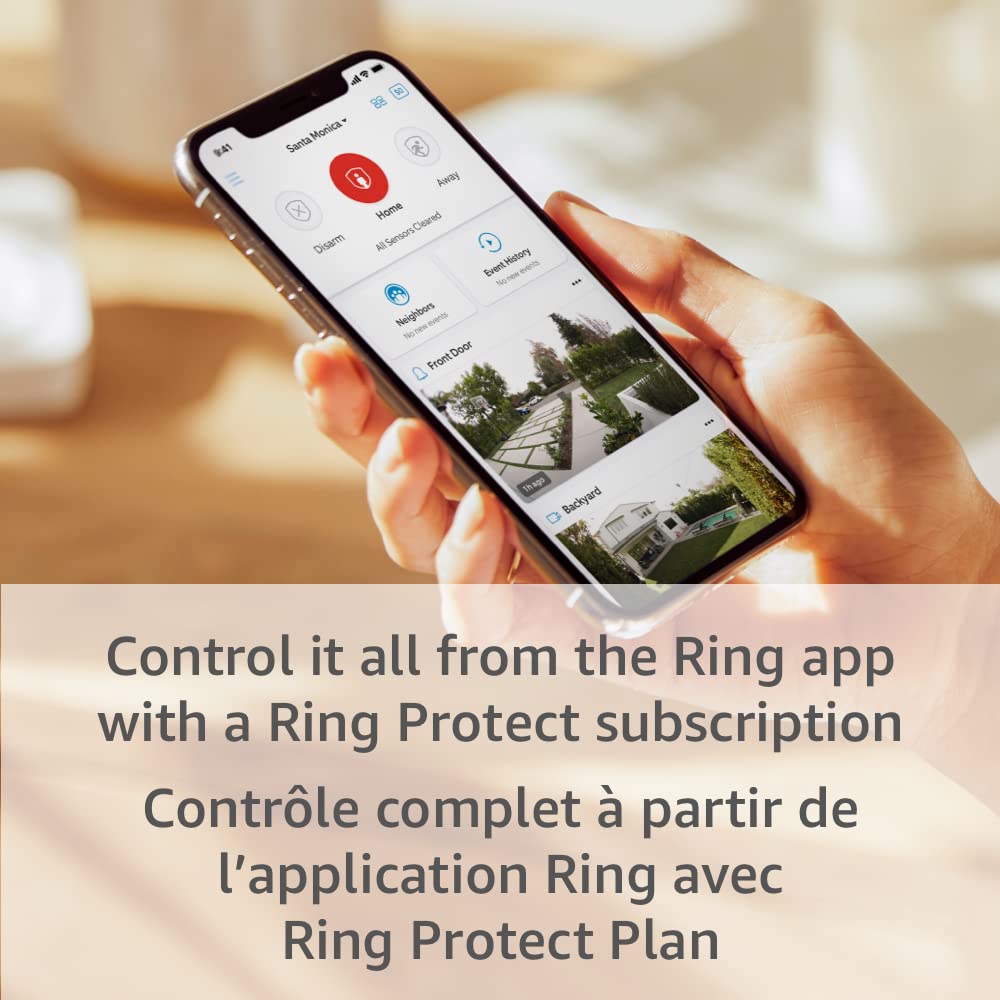 Ring Alarm 5-Piece Kit – Secure Your Home with Professional Monitoring