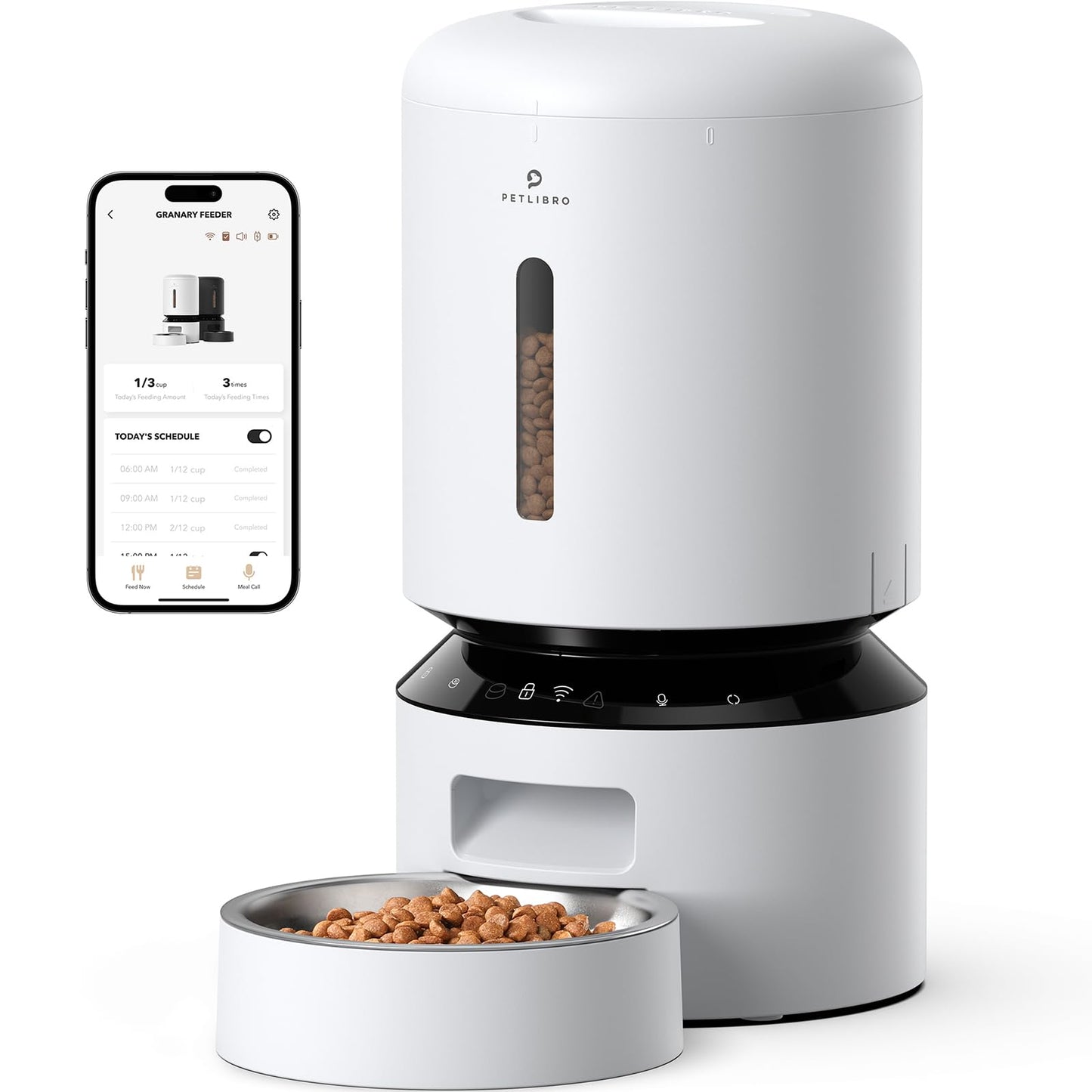 PETLIBRO Automatic Cat Feeder Wi-Fi Control & Meal Call+ Free Shipping