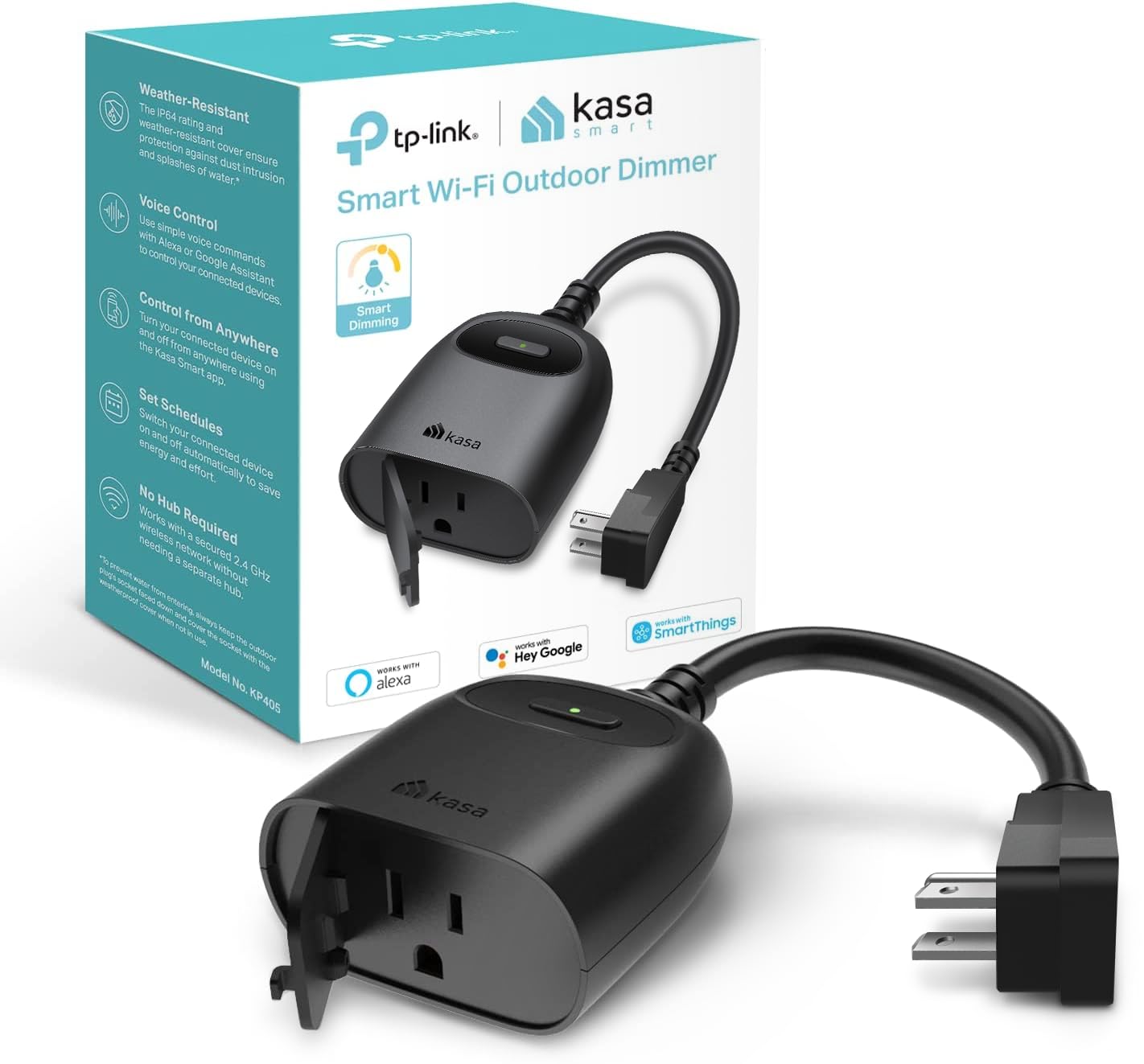 Kasa Smart Plug Mini by TP-Link – 4-Pack Smart Wi-Fi Outlet