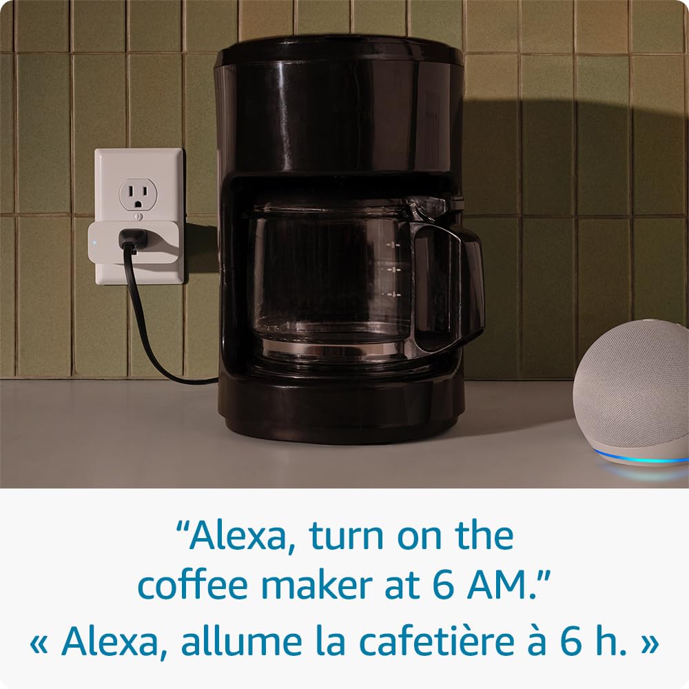 Amazon Smart Plug | Works with Alexa | Simple Setup, Endless Possibilities