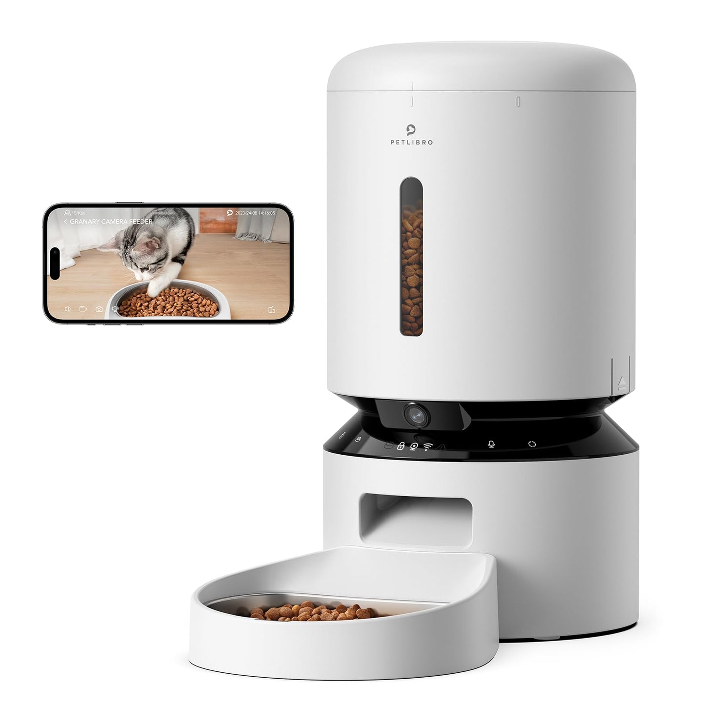 PETLIBRO Automatic Cat Feeder Wi-Fi Control & Meal Call+ Free Shipping