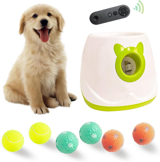 BESTHLS Automatic Dog Ball Launcher – Indoor/Outdoor Fun & Training