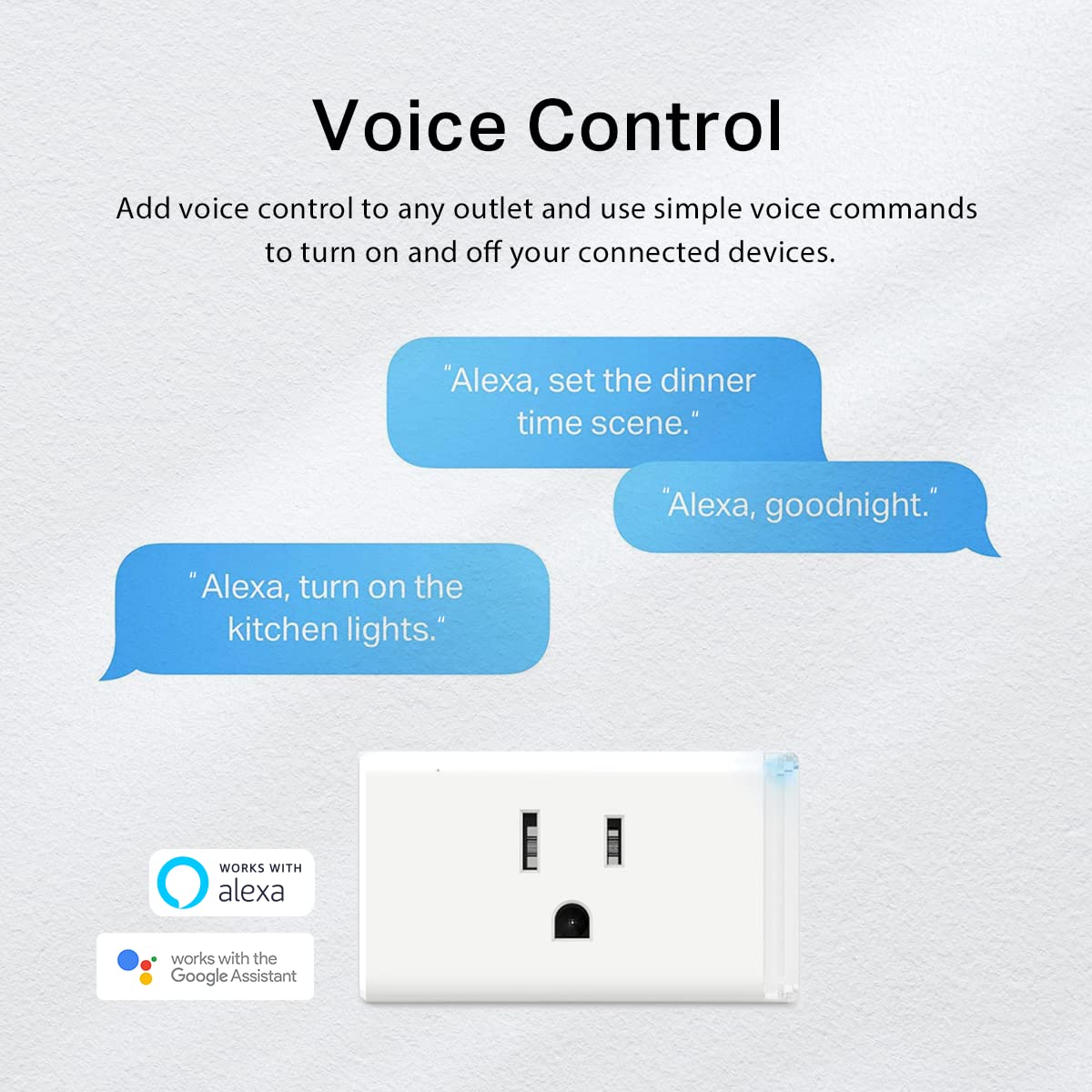 Kasa Smart Plug Mini by TP-Link – 4-Pack Smart Wi-Fi Outlet