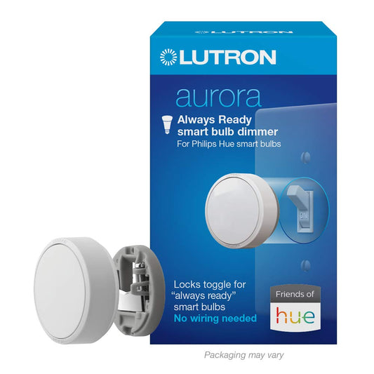 Lutron Aurora Smart Bulb Dimmer Switch | For Philips Hue Smart Bulbs