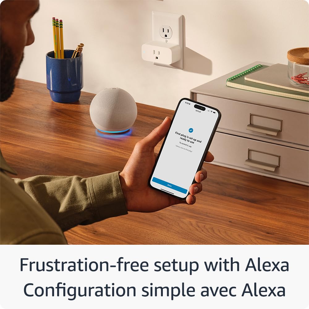 Amazon Smart Plug | Works with Alexa | Simple Setup, Endless Possibilities