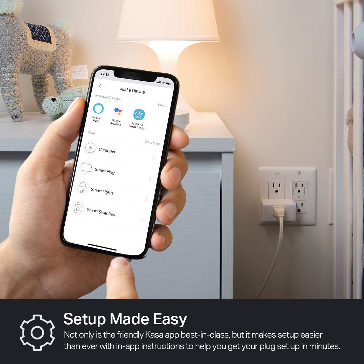 Kasa Smart Plug Mini by TP-Link – 4-Pack Smart Wi-Fi Outlet