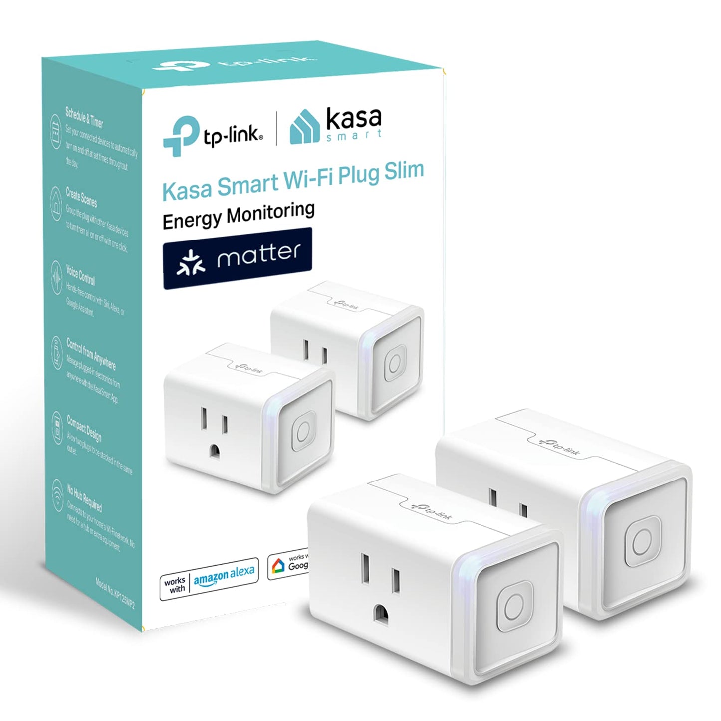 Kasa Smart Plug Mini by TP-Link – 4-Pack Smart Wi-Fi Outlet