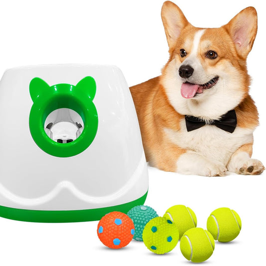 BEEYEO Automatic Dog Ball Launcher – Fun Fetch for Small & Medium Dogs