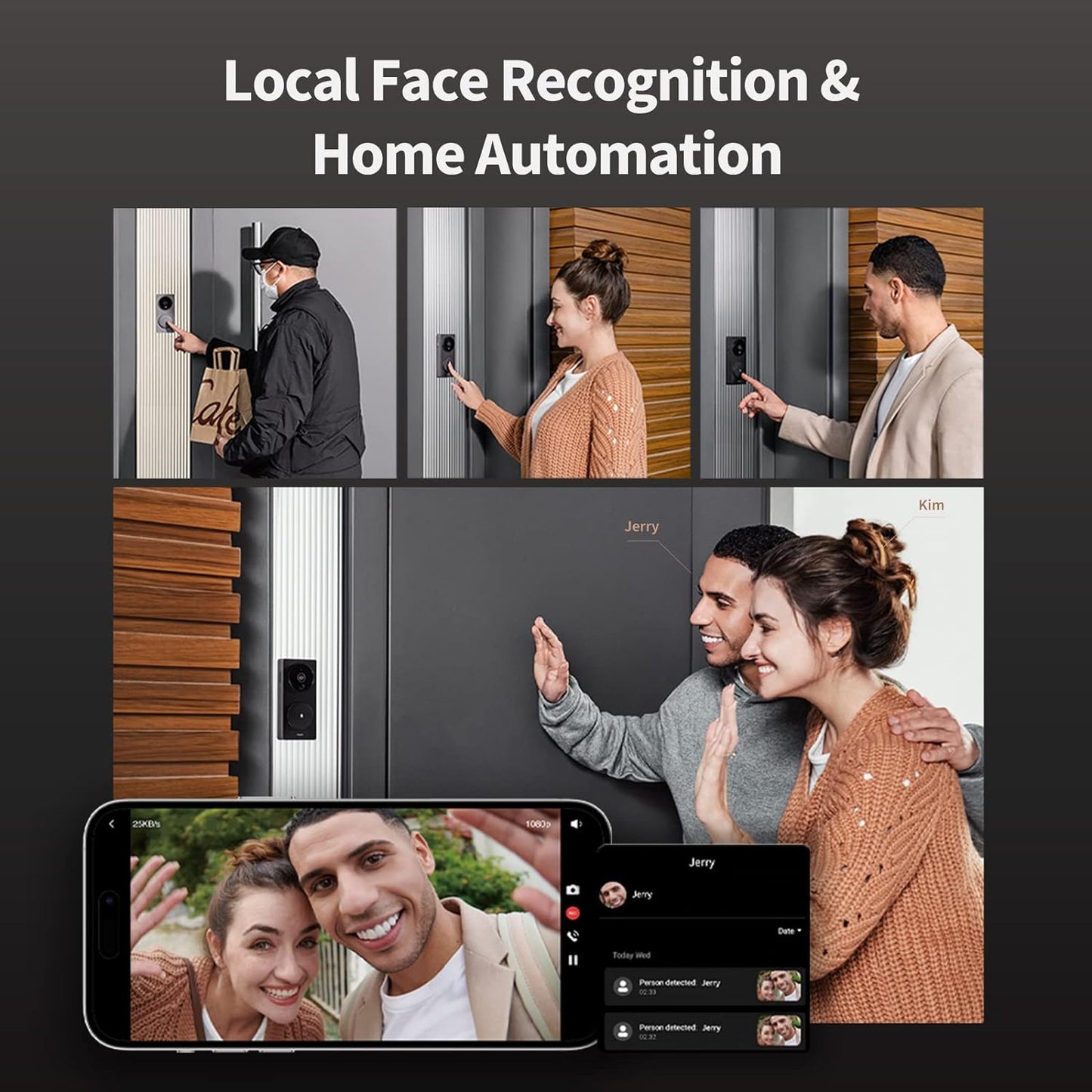 Aqara G4 Smart Video Doorbell – Advanced Security with AI Face Recognition