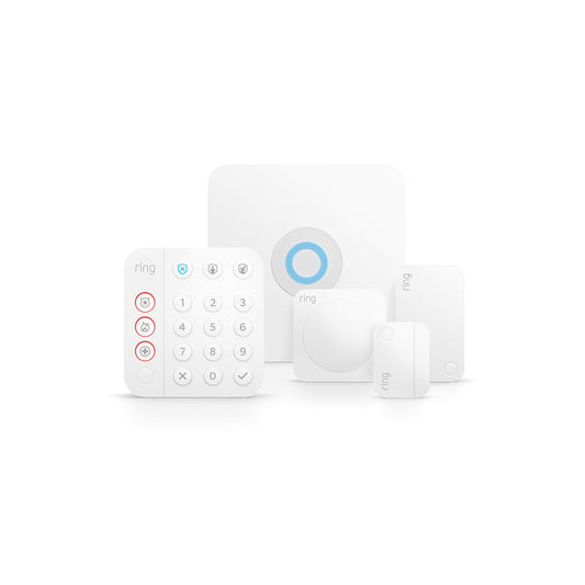 Ring Alarm 5-Piece Kit – Secure Your Home with Professional Monitoring